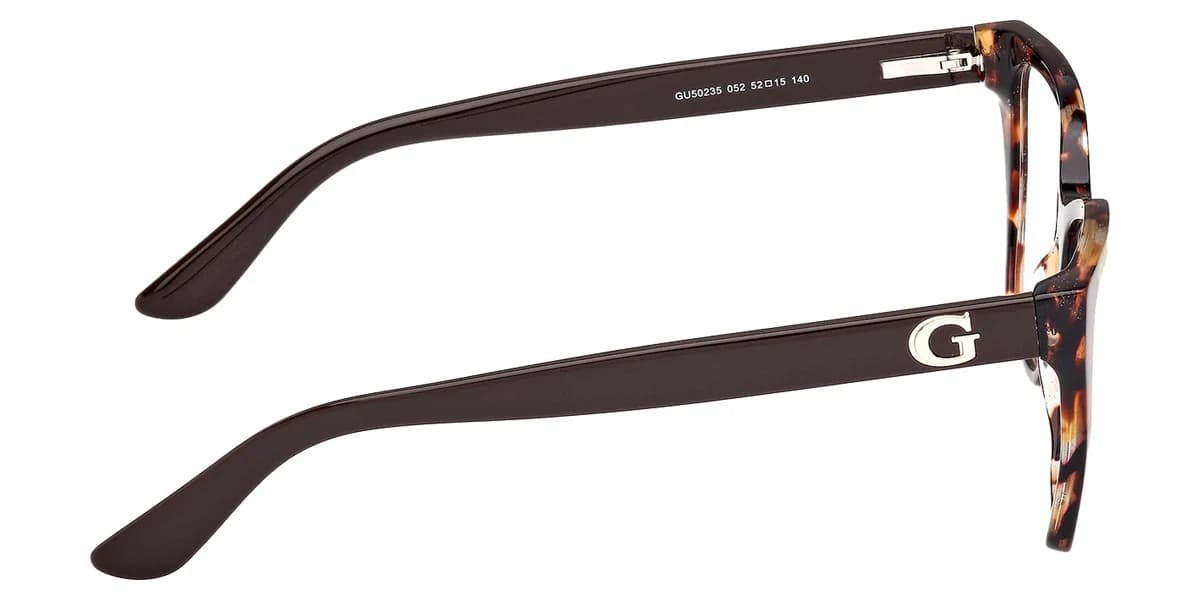 Guess GU50235 052 Eyeglasses Dark Havana 50mm Women 5