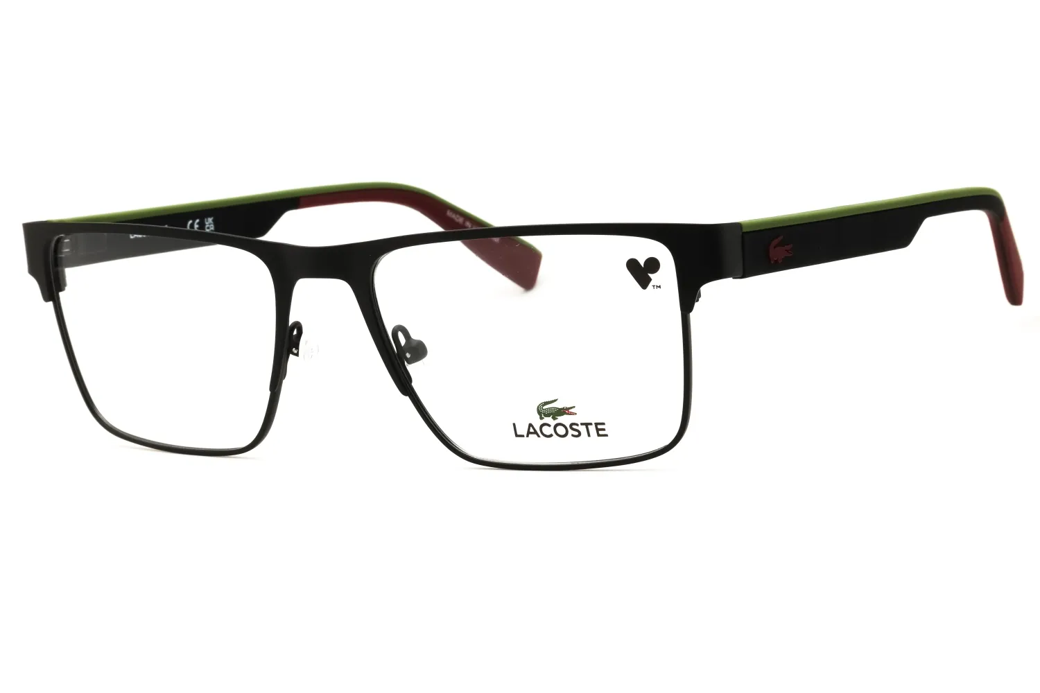 Lacoste L2318 002 Eyeglasses Matte Black 55mm Men