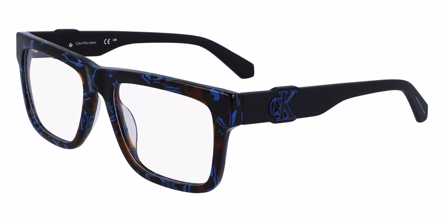 Calvin Klein Jeans CKJ23647 400 Eyeglasses Blue 54mm Men