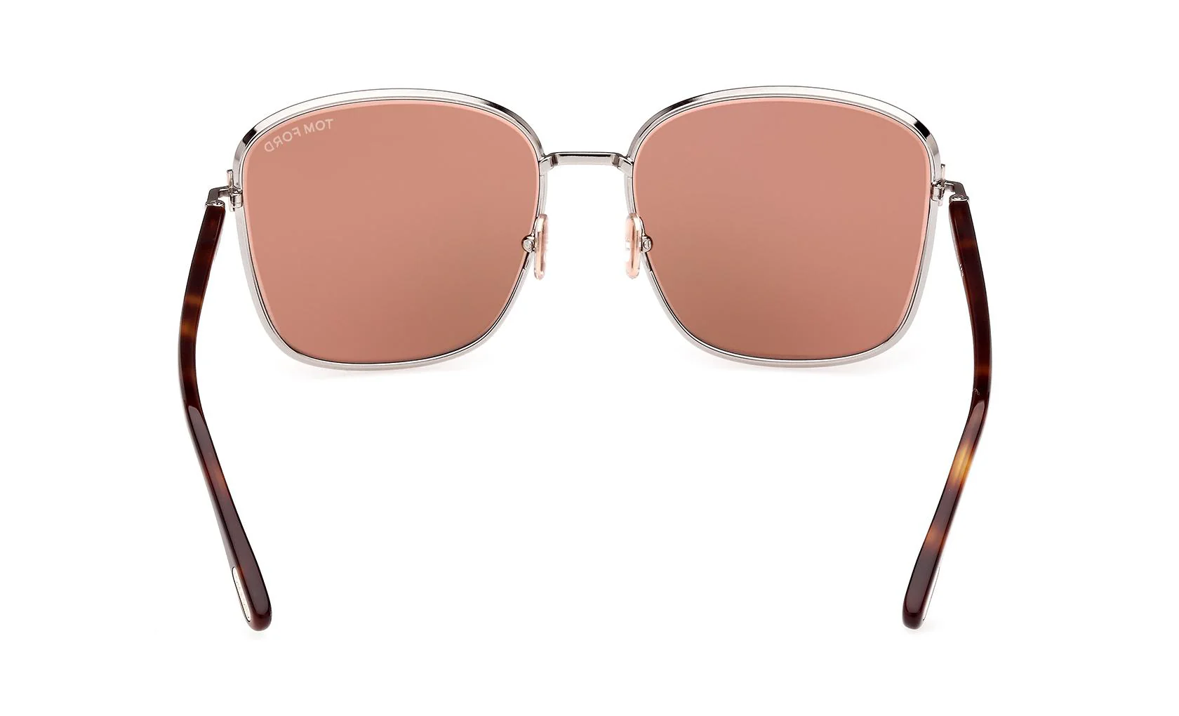 Tom Ford FT1029 12G Sunglasses Shiny Dark Ruthenium 57mm Women 4