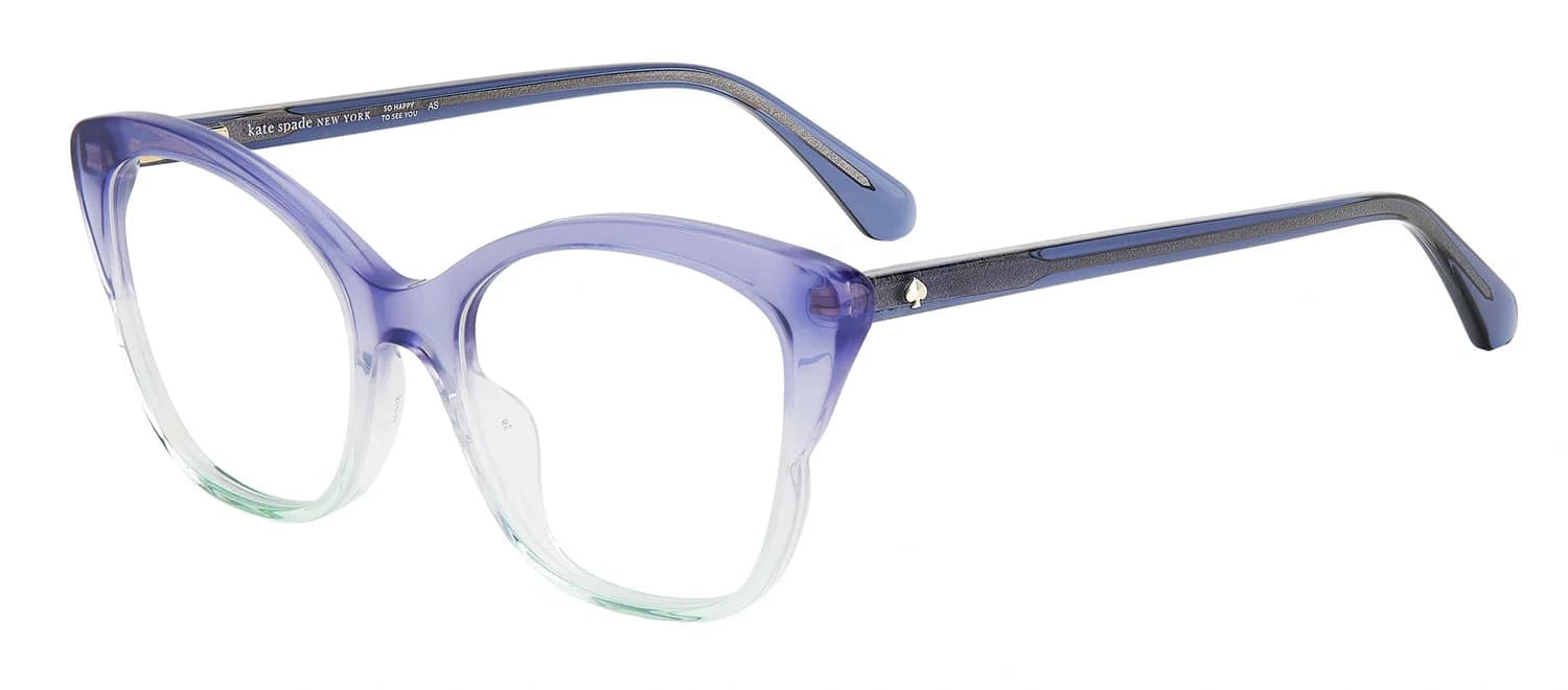 Kate Spade LAYLANI 0RNB Eyeglasses Blue 51mm Women