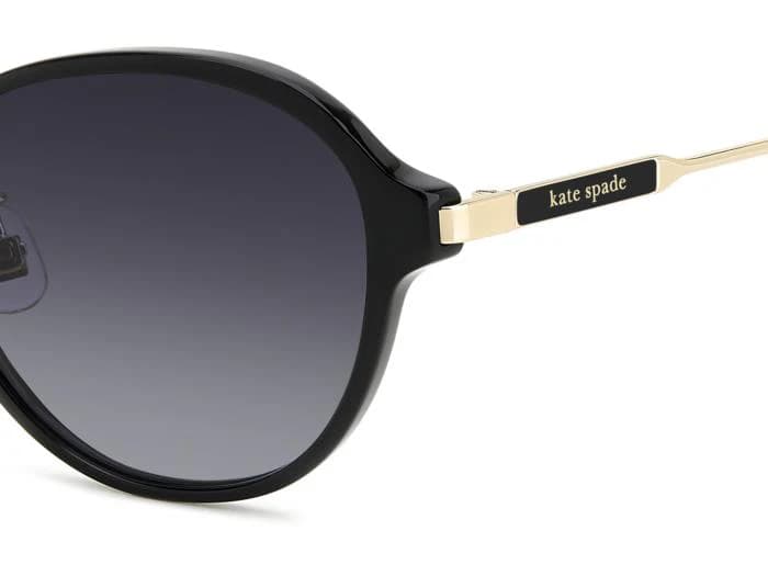 Kate Spade VONNIE/F/S 0807 Sunglasses Black 56mm Women 4