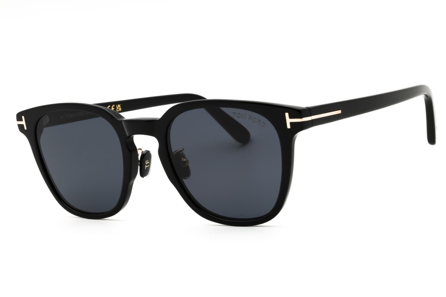 Tom Ford FT1051K 01A Sunglasses Shiny Black 53mm Unisex