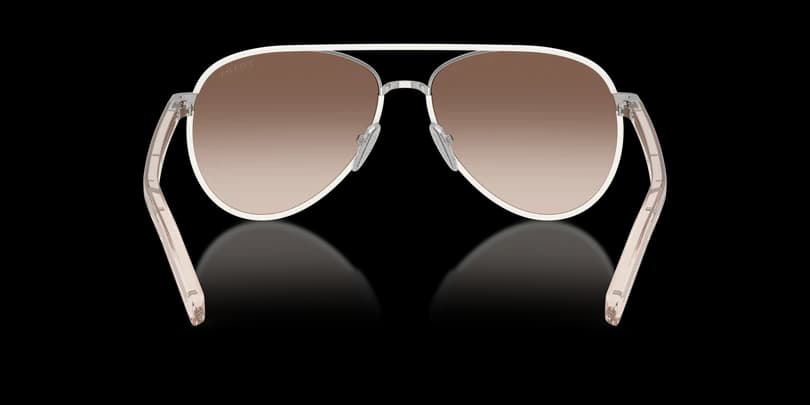 Prada 0PR B57S 23E10S Sunglasses White 56mm Unisex 5