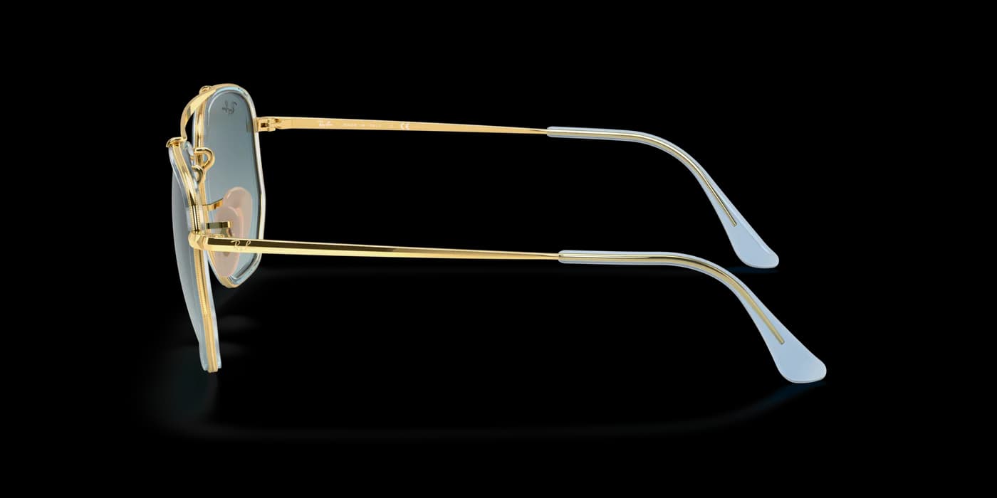 Ray-Ban RB3648-M THE MARSHAL II 9123/3M Sunglasses Gold 52mm Unisex 3