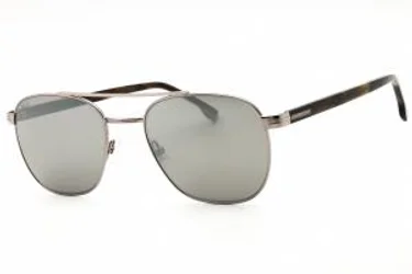 HUGO BOSS BOSS 1723/S 0XYG T4 Sunglasses Ruthenium Green Horn 56mm