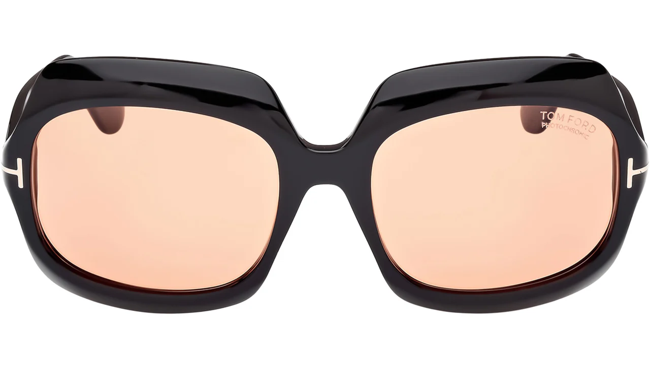 Tom Ford FT1155 05E Sunglasses Black 60mm Women 2