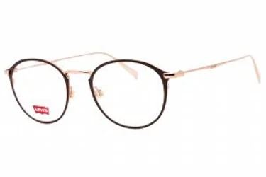 Levi's LV 5001 0E28 00 Eyeglasses Mt Burg Gd 50mm