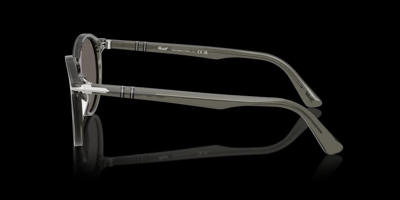 Persol PO3171S 1103B1 Sunglasses Transparent Mole Grey 52mm Men 3