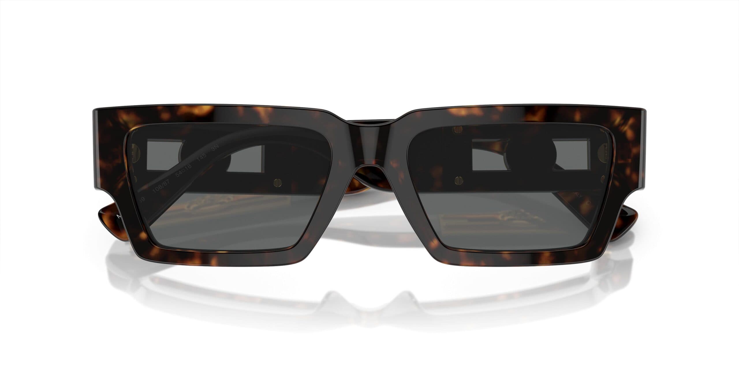 Versace 0VE4459 108/87 Sunglasses Dark Havana 54mm Women 5