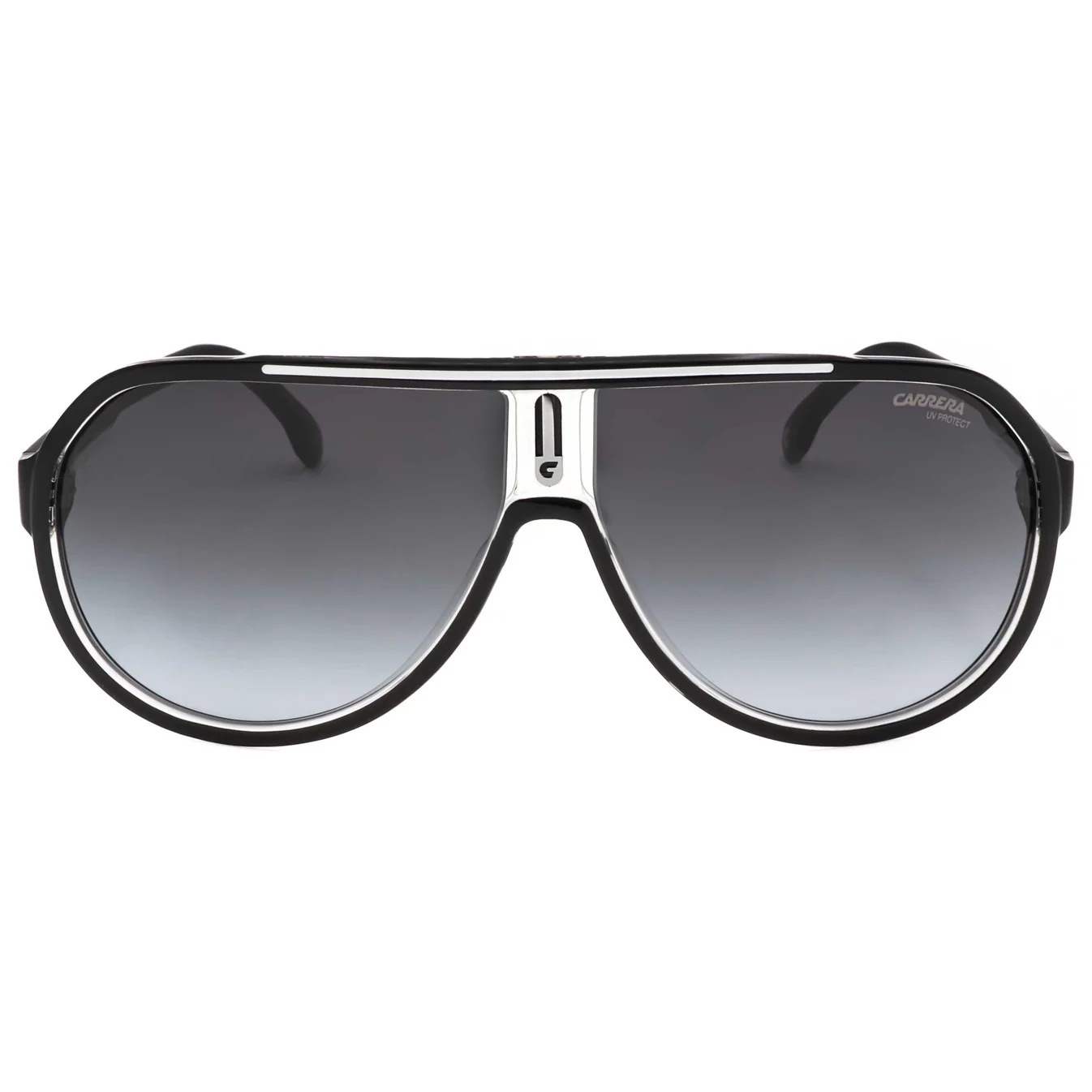 Carrera 1057/S 080S Sunglasses Black White 64mm Men 2