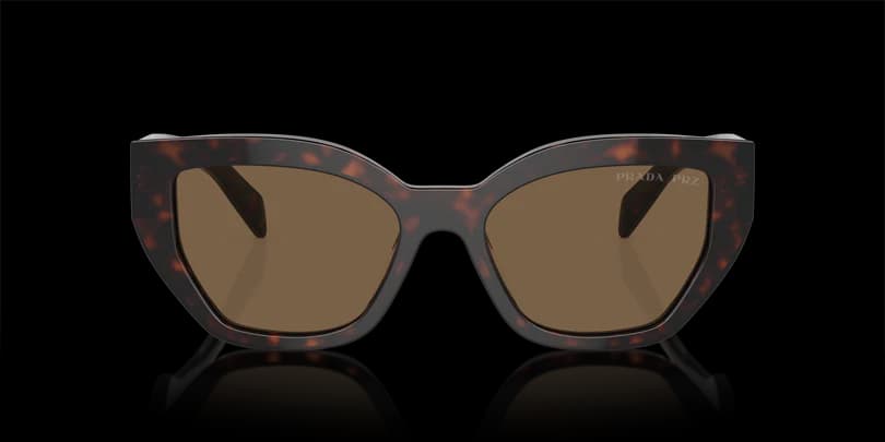 Prada 0PR A09S 16N5Y1 Sunglasses Briar Tortoise 53mm Women 2