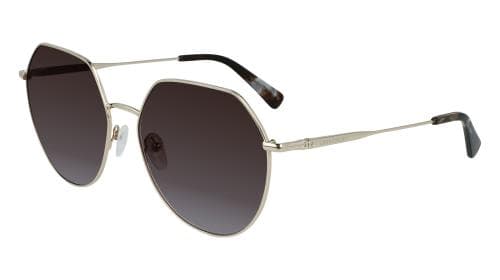 Longchamp LO154S 727 Sunglasses Gold 60mm Women