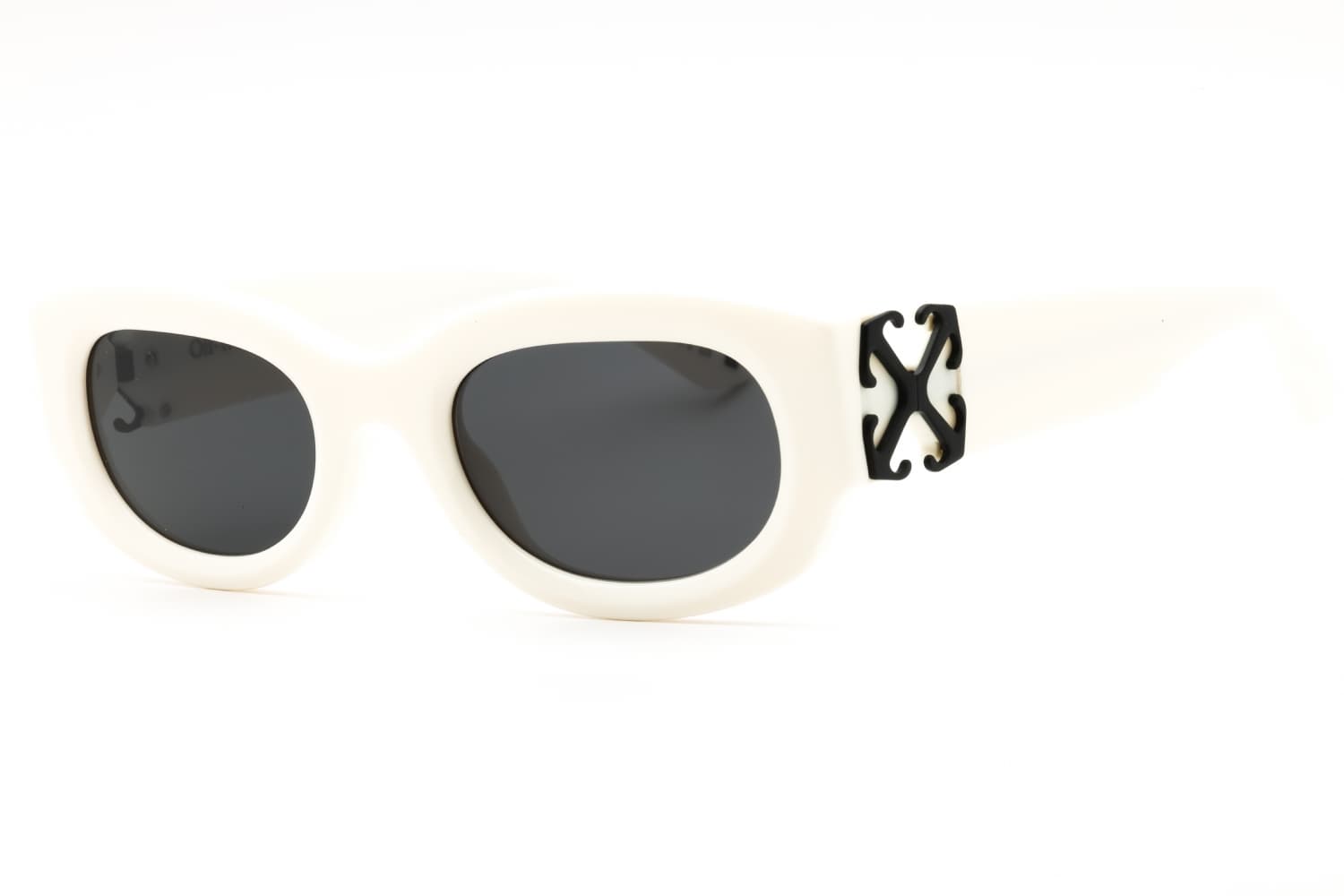 Off White PALMER Sunglasses White 52mm Women