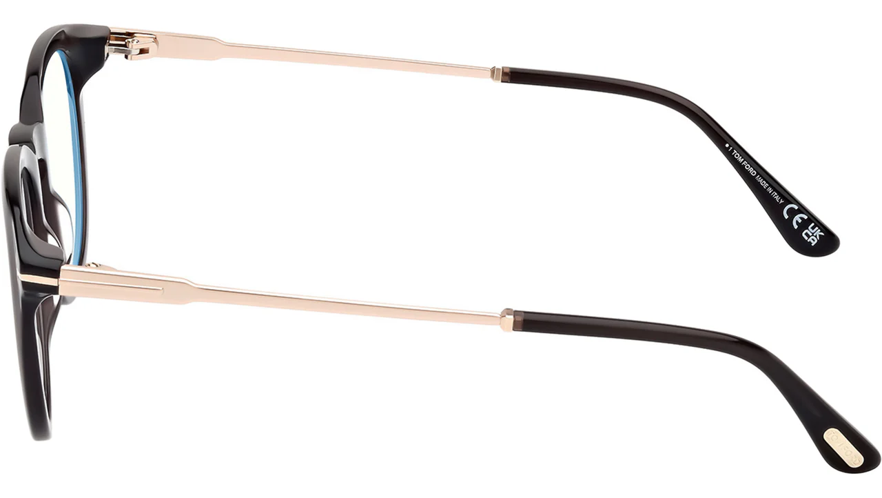 Tom Ford FT5905B 005 Eyeglasses Black 49mm Men 4