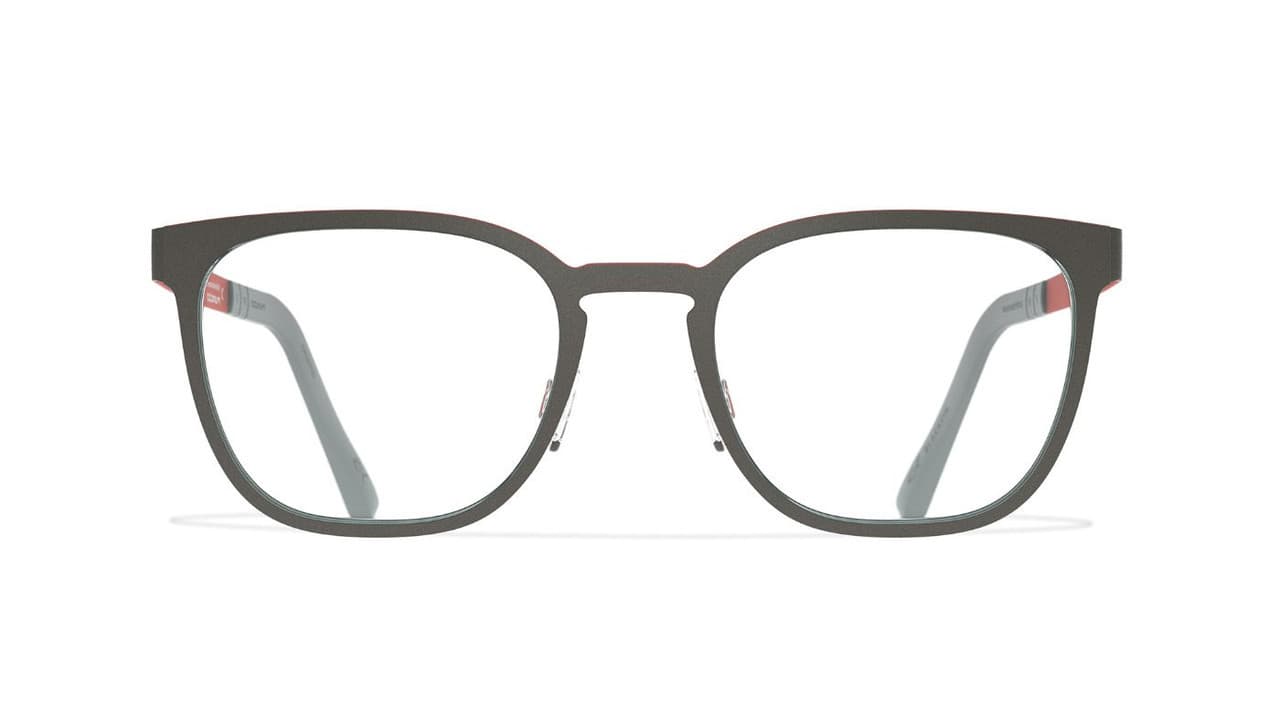 Blackfin Brookwood BF1004 Col. 1284 Eyeglasses Grey Red 52mm Men 2