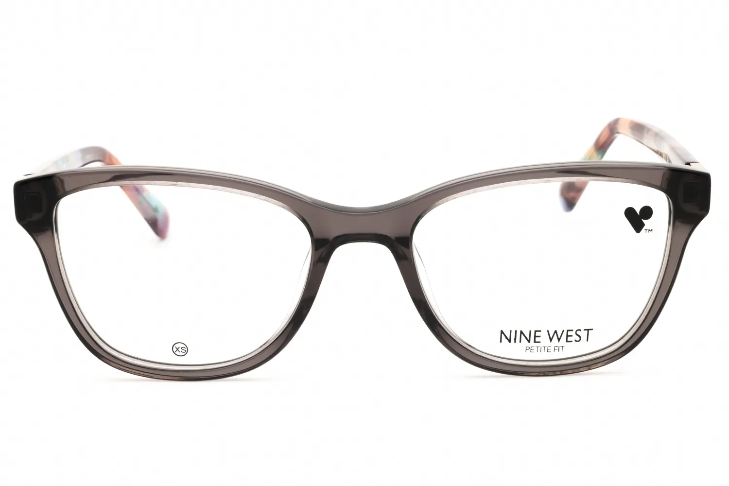 Nine West NW5215 014 Eyeglasses Crystal Smoke 48mm Women 2