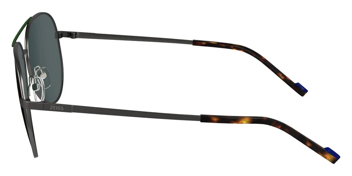 Zeiss ZS24150SP 324 Sunglasses Satin Green 60mm Men 3