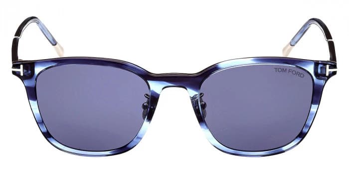 Tom Ford FT0956D 90V Sunglasses Shiny Blue 52mm Men 2