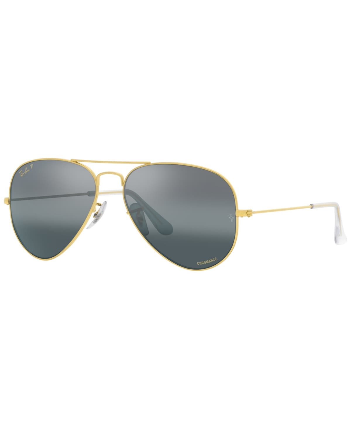 Ray-Ban RB3025 AVIATOR LARGE METAL 9196/G6 RB3025 Sunglasses Gold 135mm Women