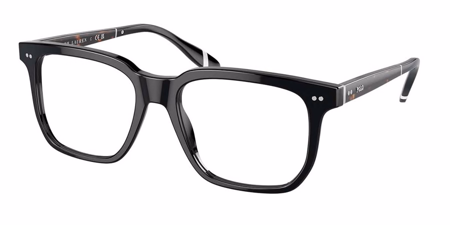 Polo Ralph Lauren 0PH2269F 5001 Eyeglasses Shiny Black 53mm Men