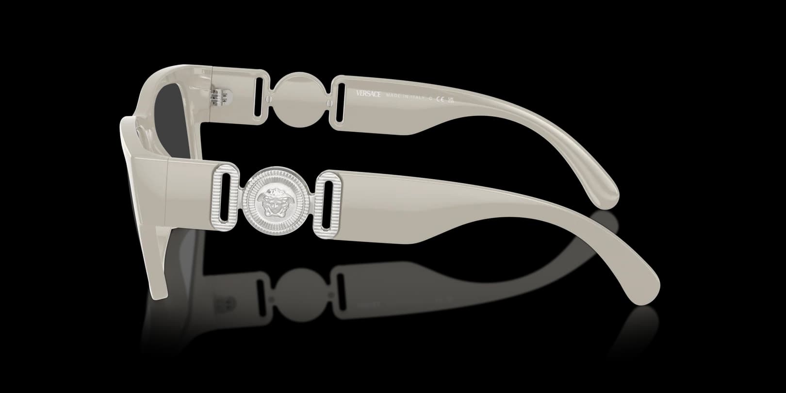 Versace 0VE3368U 5501 Eyeglasses Light Grey 53mm Men 3