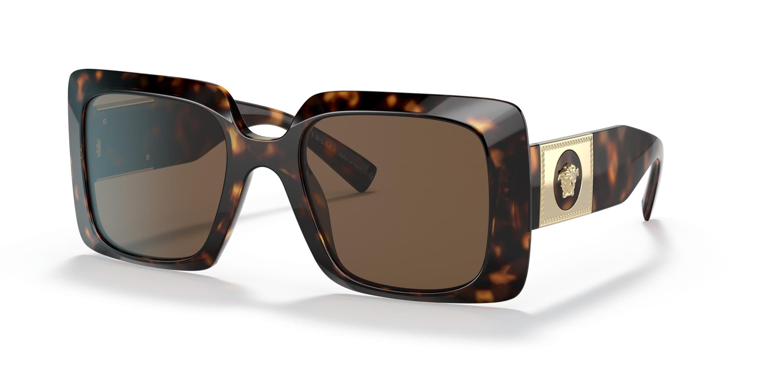 Versace 0VE4405 108/73 Sunglasses Havana 54mm Women