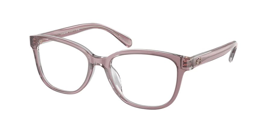Coach 0HC6224U 5782 Eyeglasses Transparent Pink 53mm Women