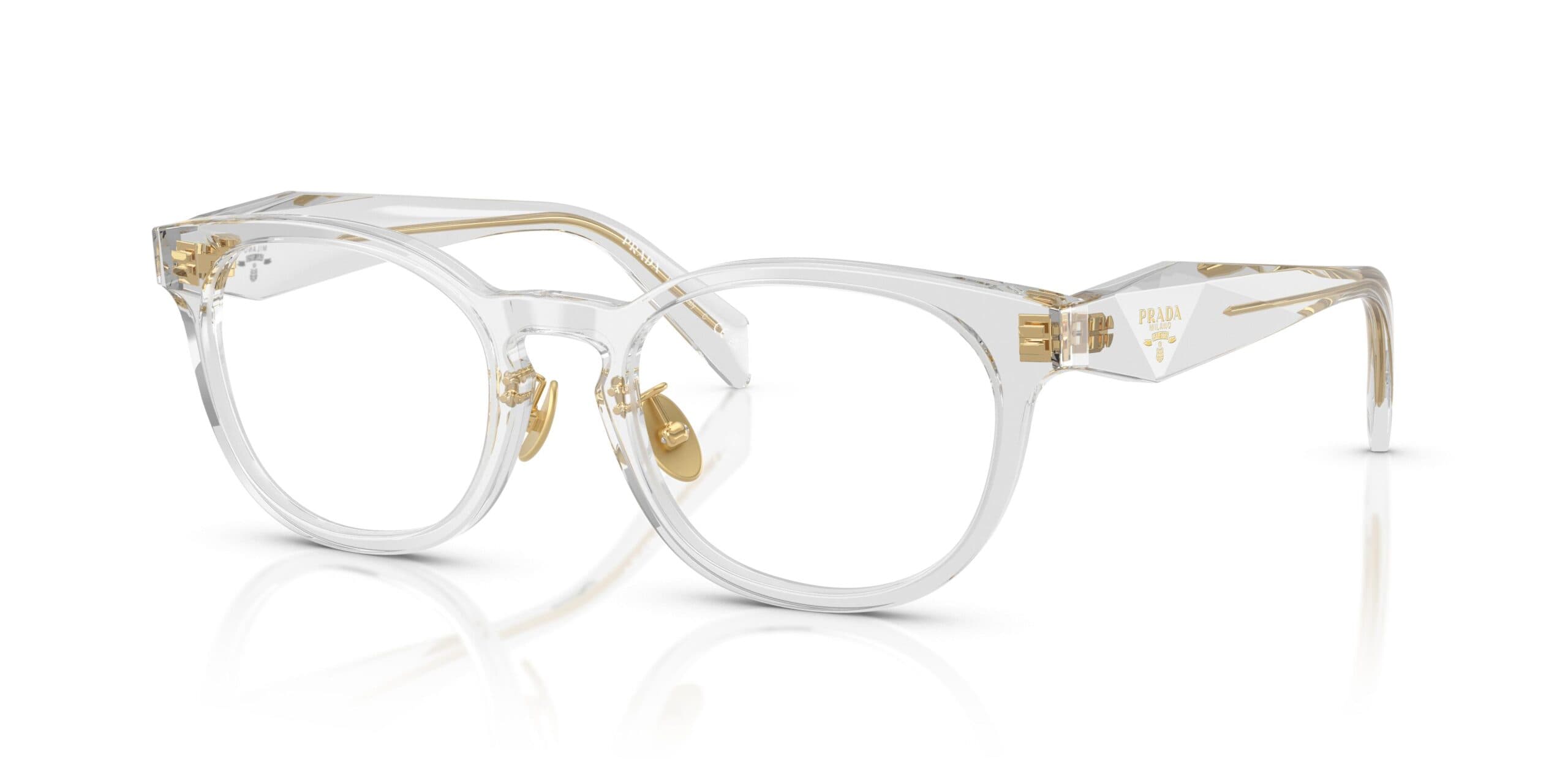 Prada VPRB06D 12R1O1 Eyeglasses Clear 52mm Women