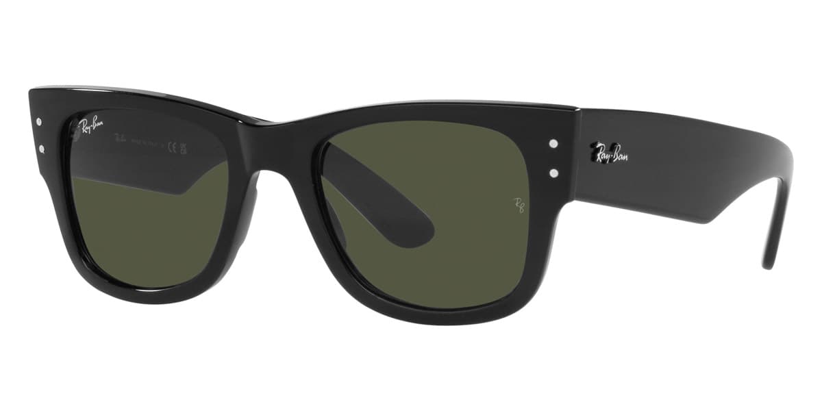 Ray-Ban RB0840-S MEGA WAYFARER 901/31 Sunglasses Black 51mm Men