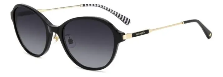 Kate Spade VONNIE/F/S 0807 Sunglasses Black 56mm Women