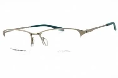 UNDER ARMOUR UA 5047/G 0Z0G 00 Eyeglasses Matte Ruthenium Teal 56mm