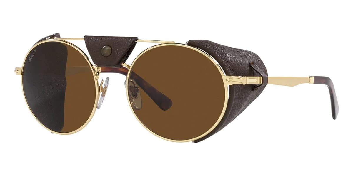 Persol PO2496SZ 1140/57 Sunglasses Gold 52mm Men