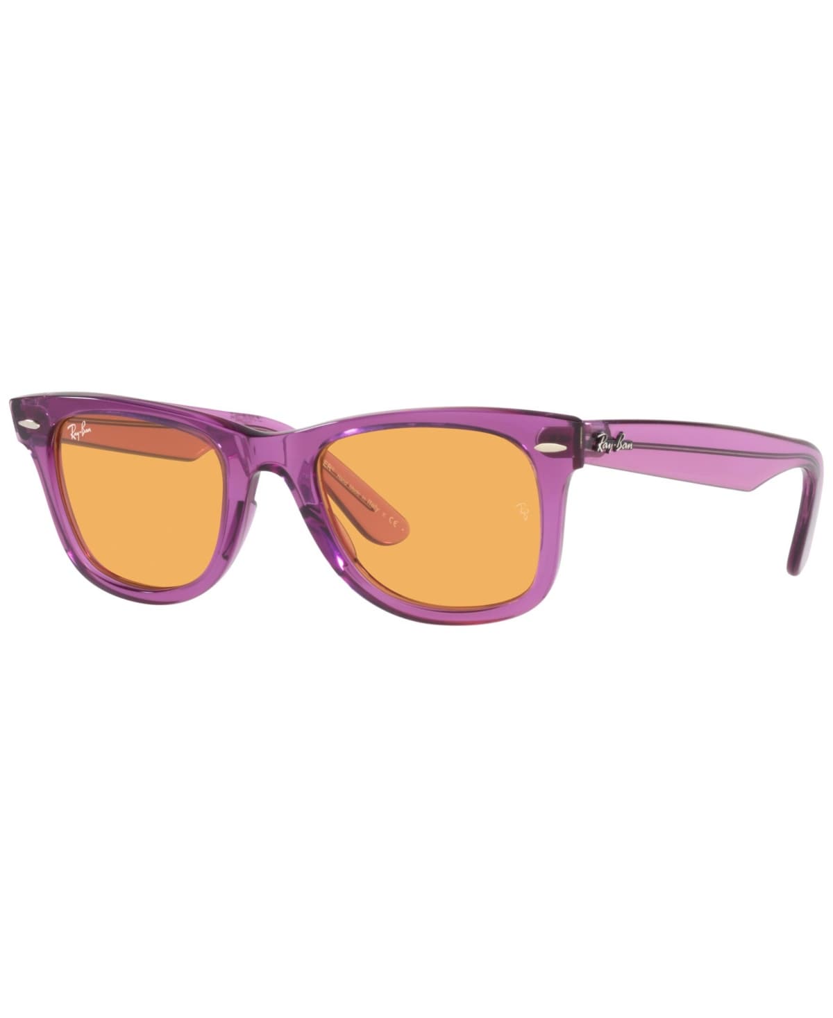 Ray-Ban WAYFARER RB2140 6613/13 RB2140 Sunglasses Purple 150mm Women
