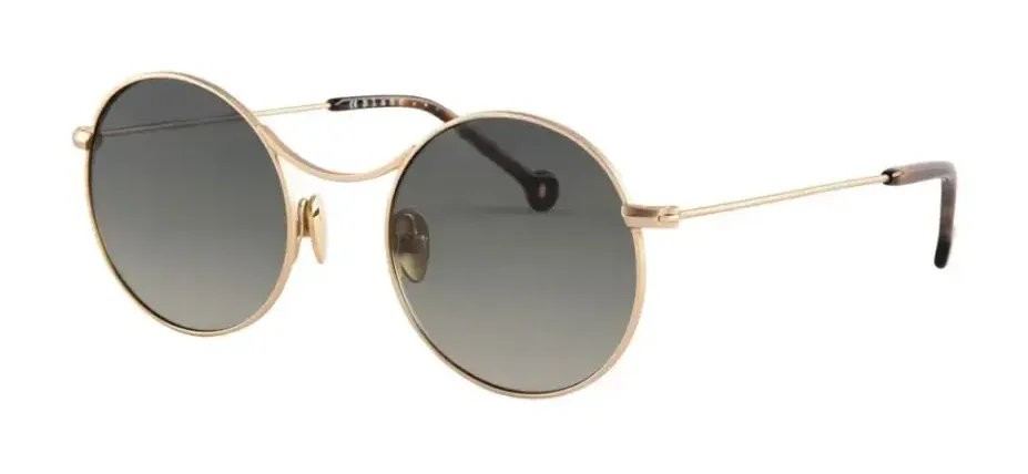 Nathalie Blanc Charlotte C240 Sunglasses Gold Tortoise 47mm Unisex