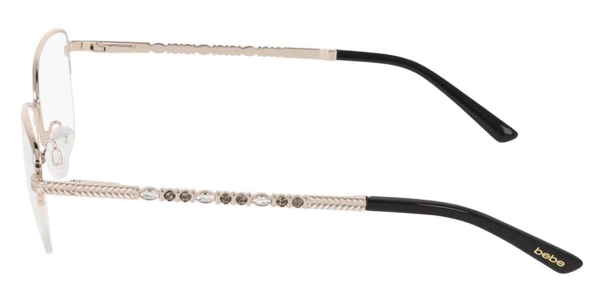 Bebe BB5251 710 Eyeglasses Gold 52mm Women 3