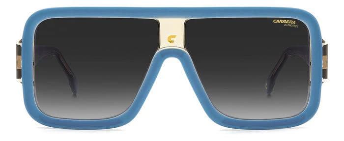 Carrera FLAGLAB 14 0YRQ Sunglasses Blue Beige 62mm Women 2
