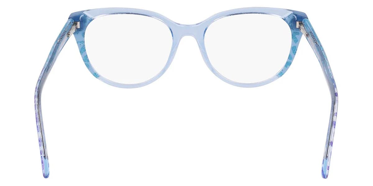 Bebe BB5208 422 Eyeglasses Blue Animal 52mm Women 4