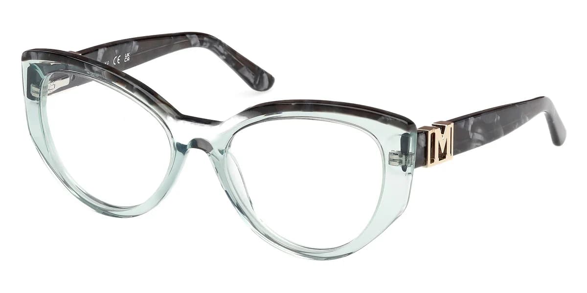 Marciano GM50031 095 Eyeglasses Light Green 54mm Women