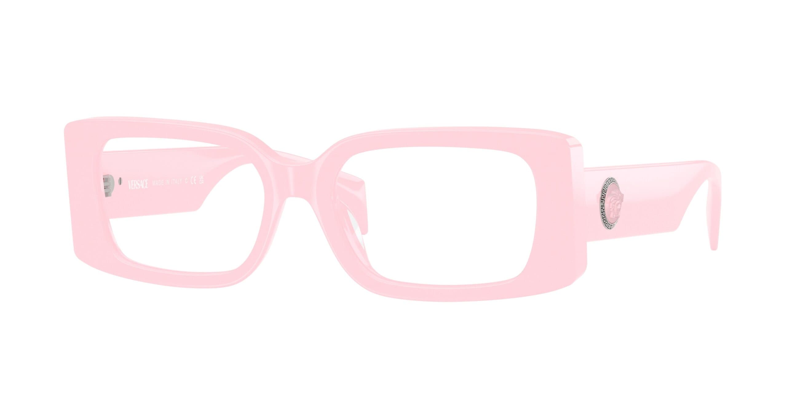 Versace 0VE3362U 5485 Eyeglasses Pink 51mm Women