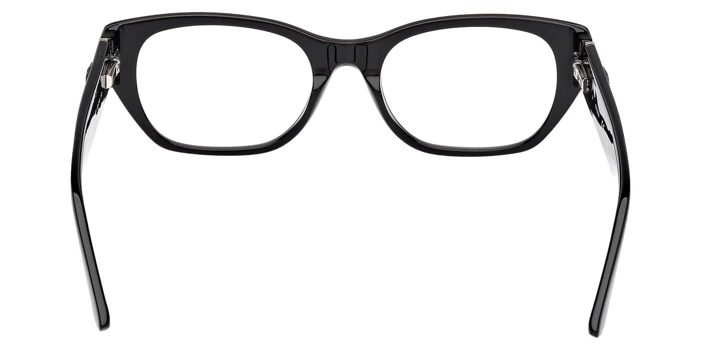 Guess GU50304 001 Eyeglasses Shiny Black 52mm Women 4