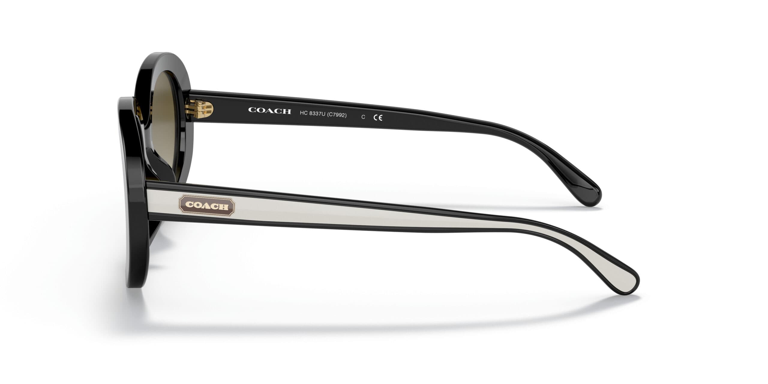 Coach HC8337U 50027Z Sunglasses Black 52mm Women 3
