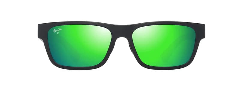 Maui Jim Keola GM628S 001 Sunglasses Matte Black 57mm Men 2