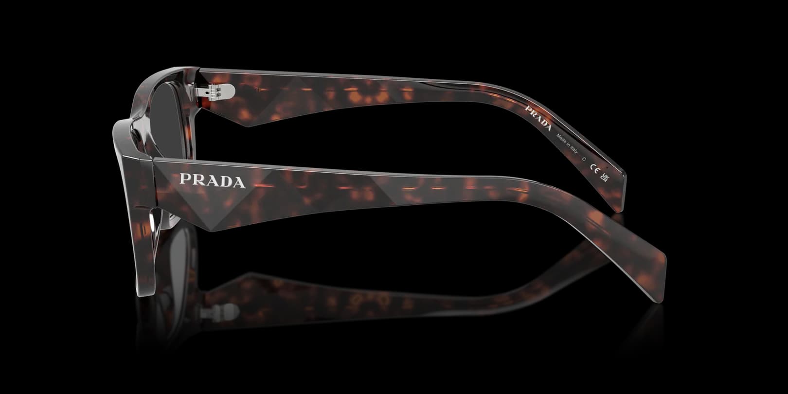 Prada 0PR 22ZV 17N1O1 Eyeglasses Root Tortoise 53mm Men 3
