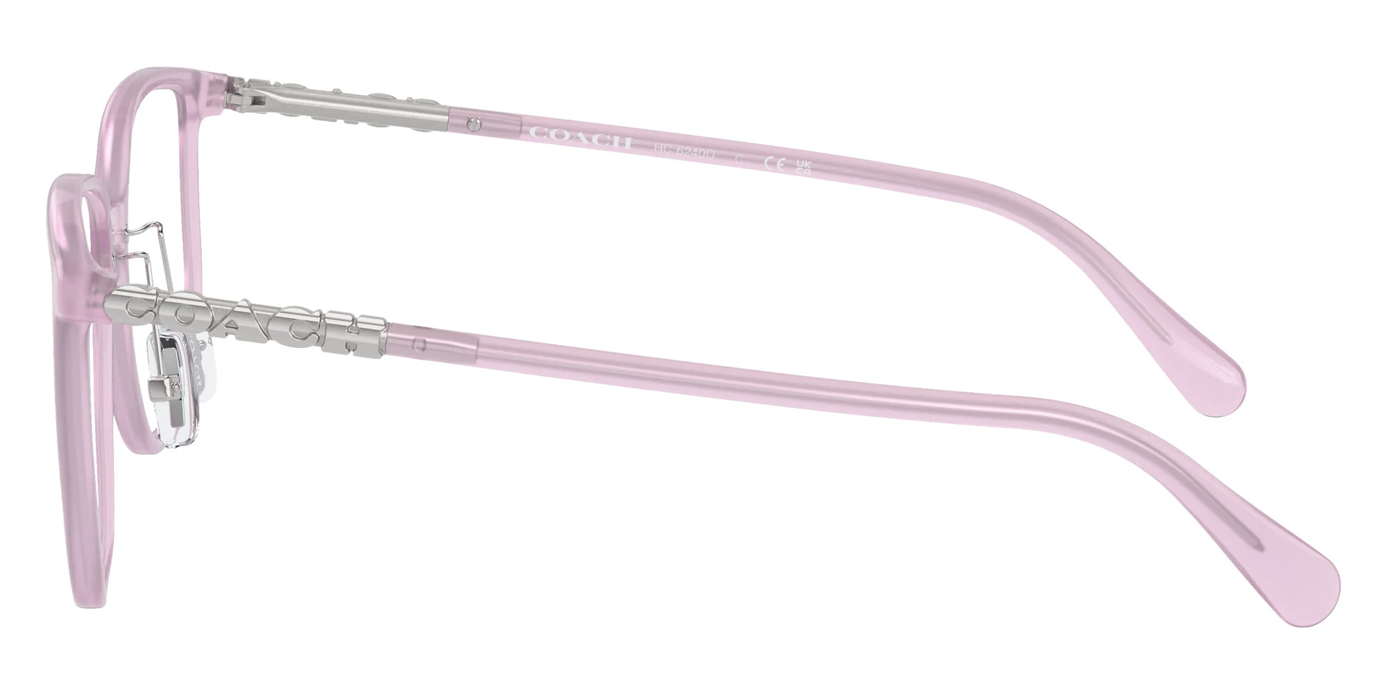 Coach 0HC6240D 5696 Eyeglasses Frosted Pearly Purple 54mm Women 3