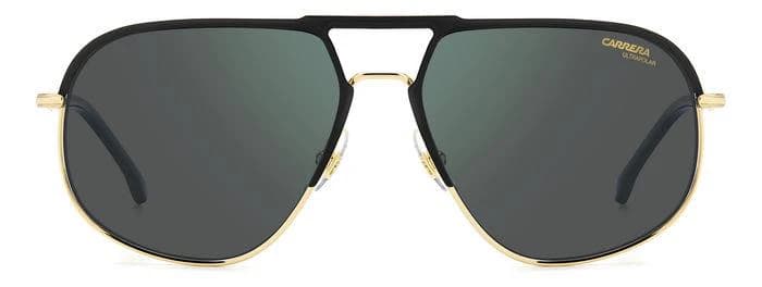 Carrera 318/S 02M2 Q3 Sunglasses Black Gold 60mm Men 2