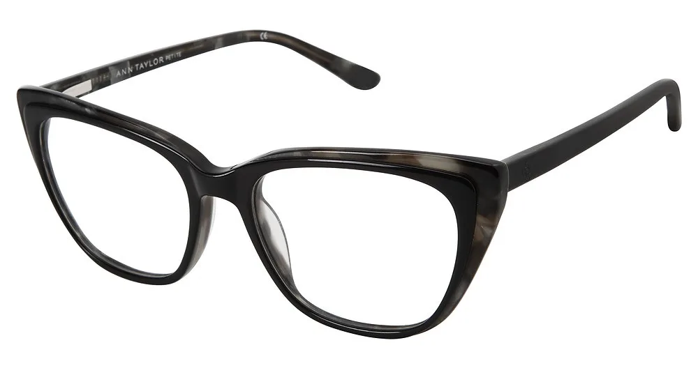 Ann Taylor ATP811 C01 Eyeglasses Black/marble 49mm Women