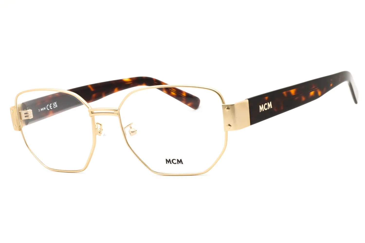 MCM MW5016-H 032 Eyeglasses Pale Gold 17mm Women