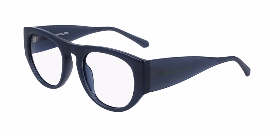 Calvin Klein Jeans CKJ19510 405 Eyeglasses Milky Navy 52mm Unisex