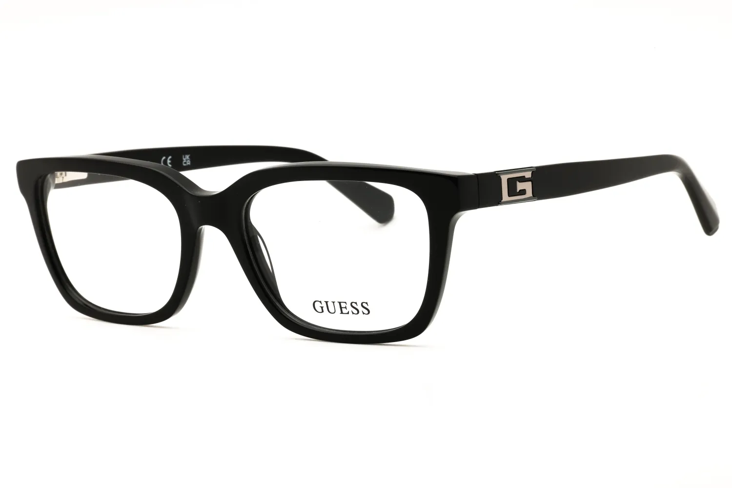 Guess GU50132 001 Eyeglasses Shiny Black 54mm Men